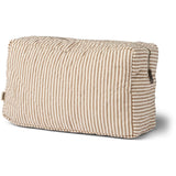 Wheat Cappucino Stripe Wash Bag Large Ziggi