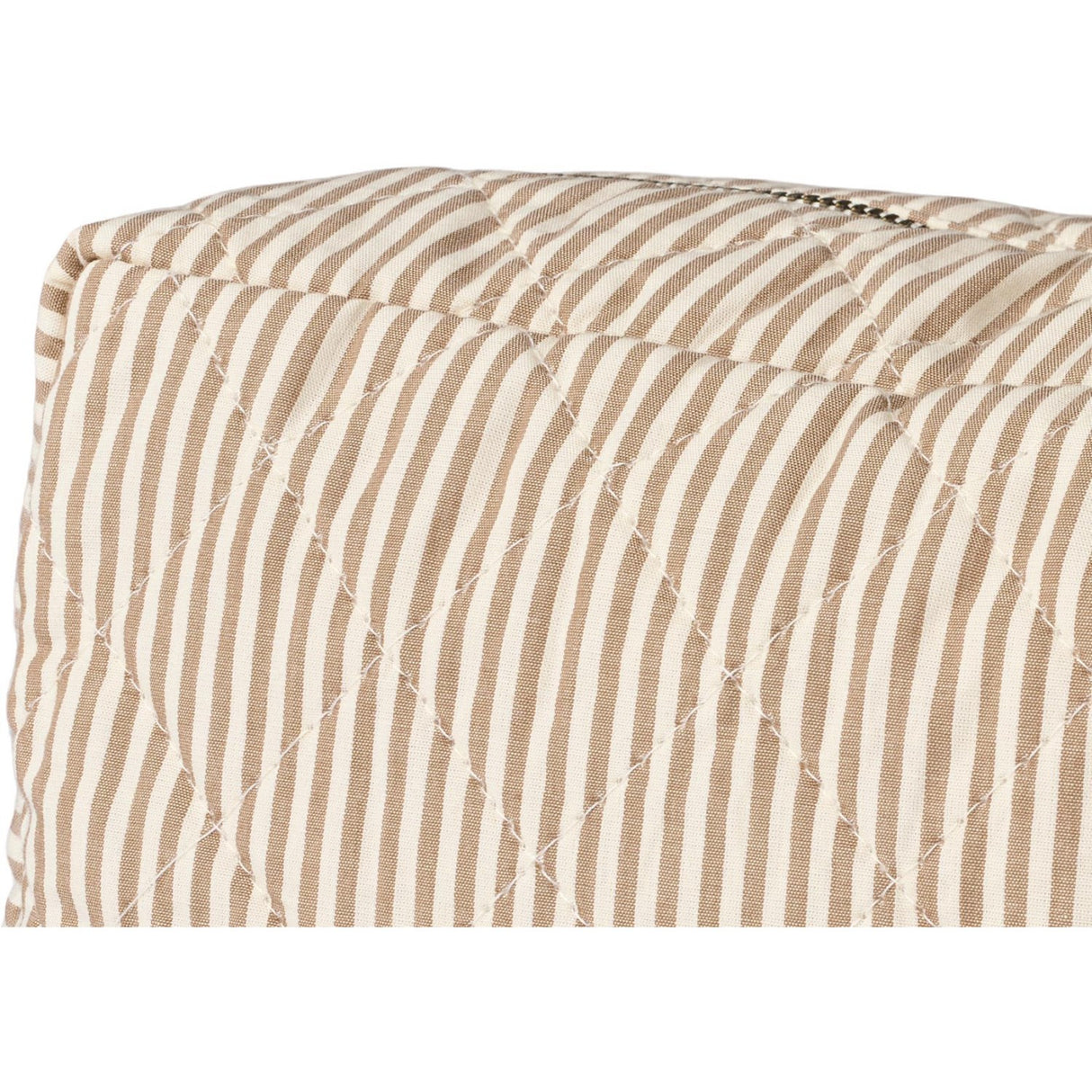 Wheat Cappucino Stripe Wash Bag Large Ziggi