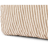 Wheat Cappucino Stripe Wash Bag Small Ziggy