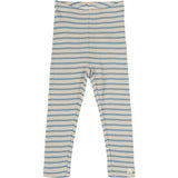 Petit Piao Allure Blue/Dark Off White Leggings Modal Striped
