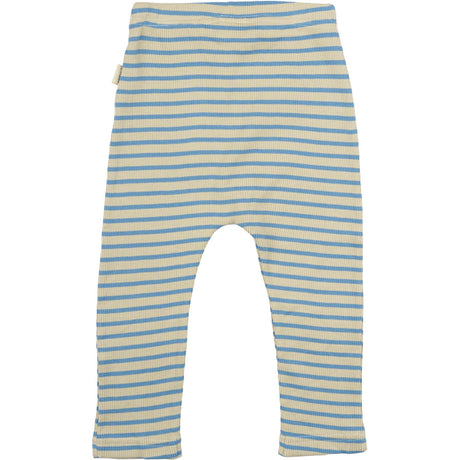 Petit Piao Allure Blue/Dark Off White Pants Modal Striped