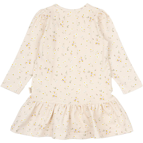 Petit Piao Bellis Aop Dress L/S Gather Printed