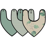 Petit Piao Nettle Fabric Bib 3 Pack