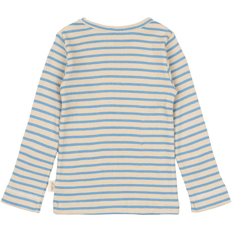 Petit Piao Allure Blue/Dark Off White Blouse Modal Striped