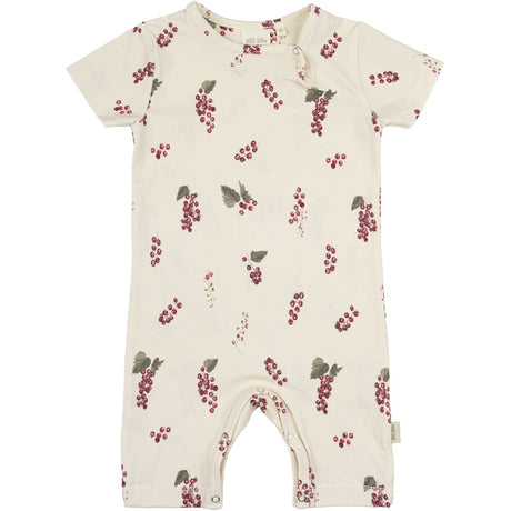 Petit Piao Berry Summer Romper S/S Printed