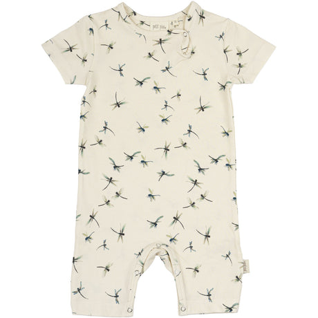 Petit Piao Dragonfly Summer Romper S/S Printed