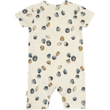 Petit Piao Clam Summer Romper S/S Sum Printed
