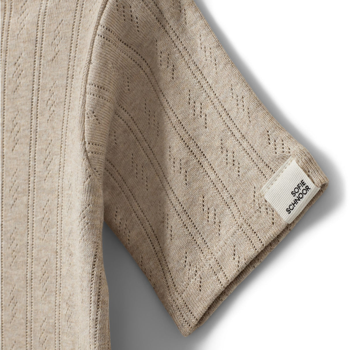 Sofie Schnoor Beige Pipersk T-Shirt