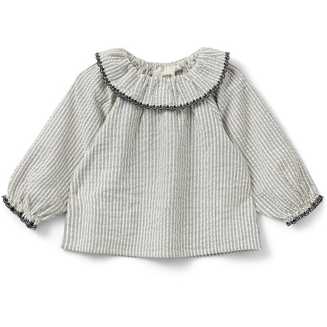 Sofie Schnoor Black Thin Stripe Blouse