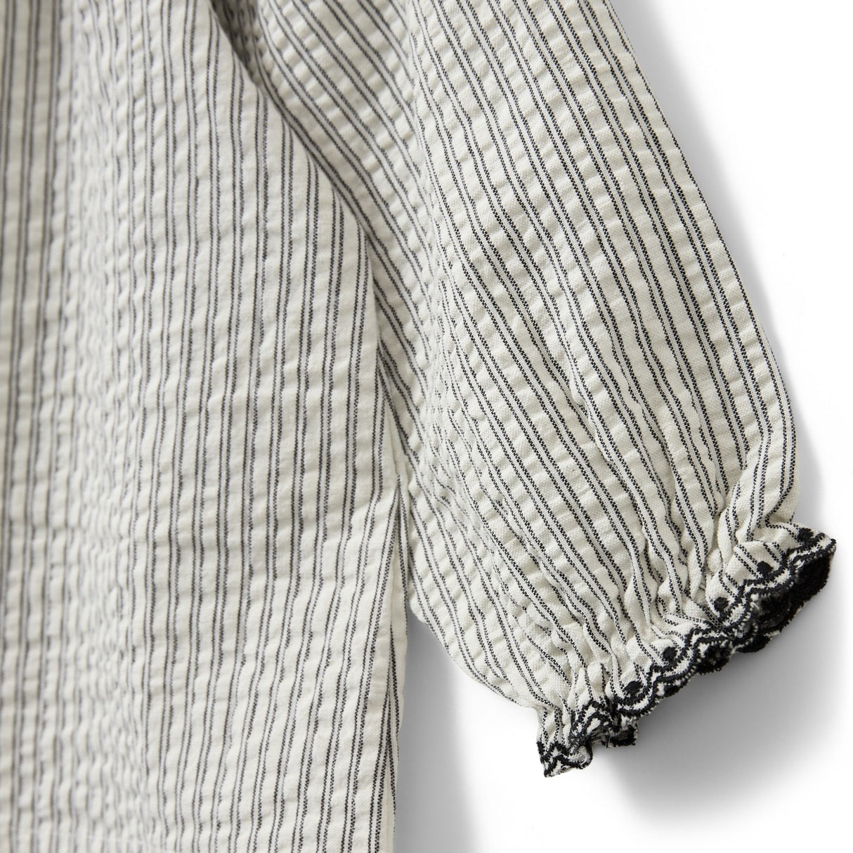 Sofie Schnoor Black Thin Stripe Blouse