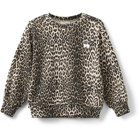 Sofie Schnoor Light Brown Leopard Sweatshirt