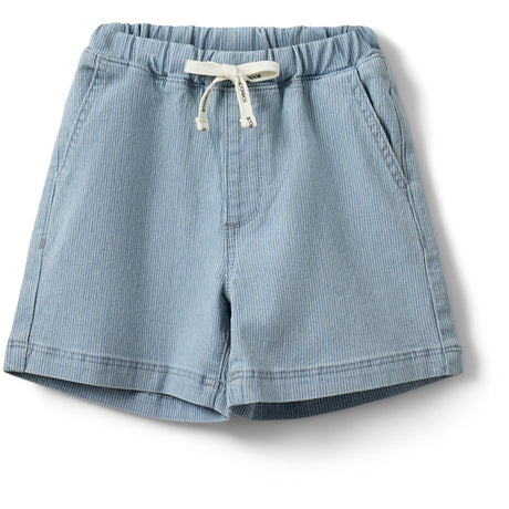 Sofie Schnoor Blue Denim Stripe Stormsk Shorts
