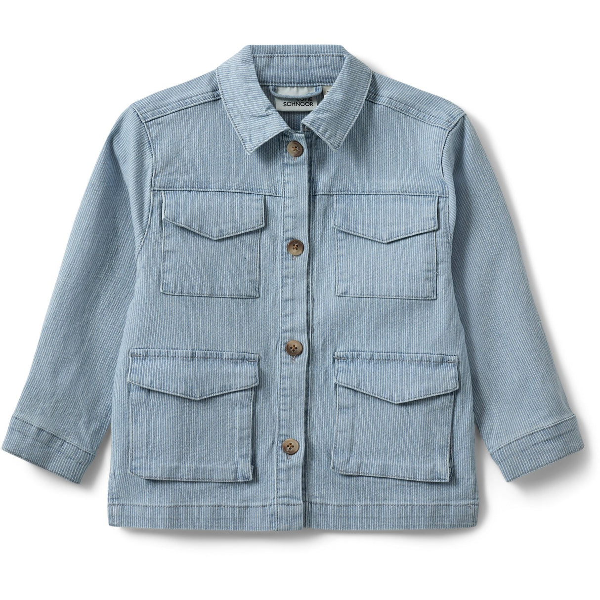 Sofie Schnoor Blue Denim Stripe Hectorsk Jacket