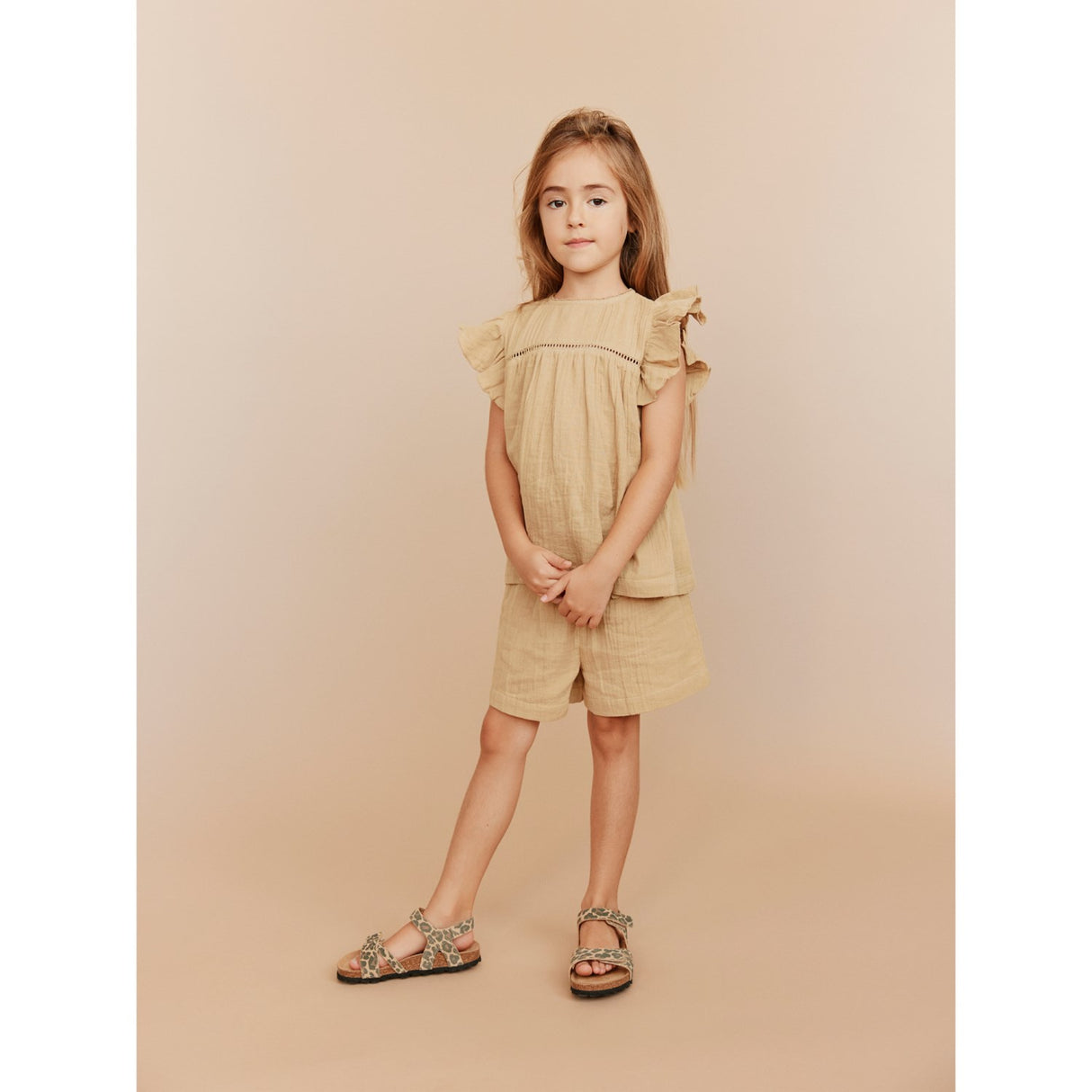 Sofie Schnoor Soft Brown Corettesk Shirt