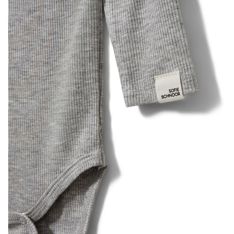 Sofie Schnoor Grey Mel Dictesb Bodystocking
