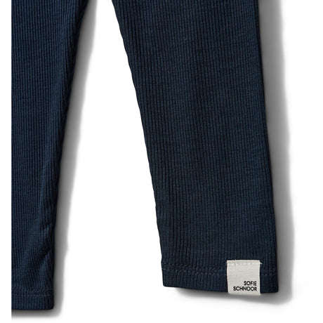 Sofie Schnoor Navy Blue Nalinesb Leggings