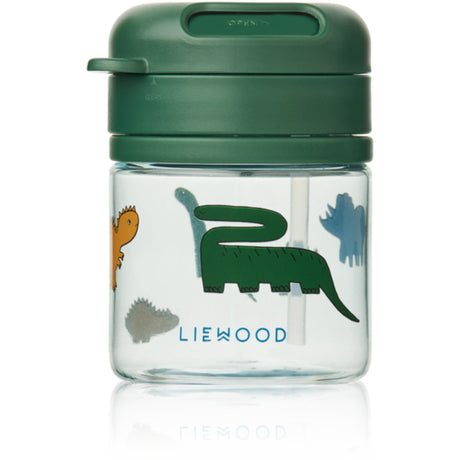 LIEWOOD Dinosaurs / Mist Pavia Tritan Straw Cup 280ml