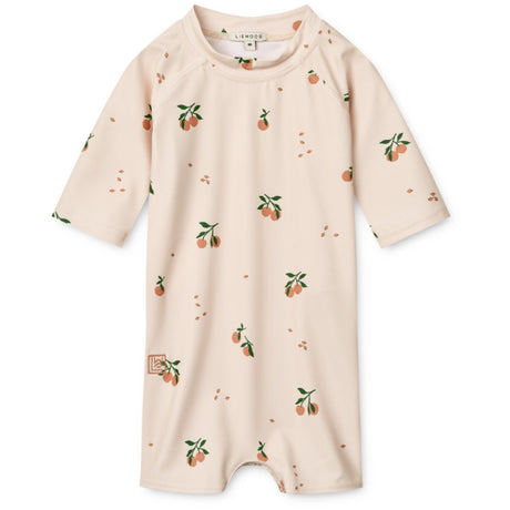 LIEWOOD Peach / Sea Shell Thor Baby Swim Jumpsuit