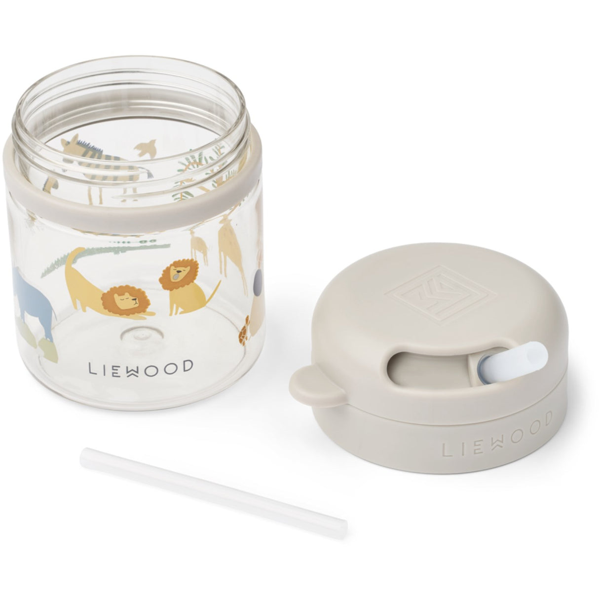 LIEWOOD All Together / Sandy Pavia Tritan Straw Cup 280ml