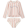 LIEWOOD Y/D Stripe Sorbet Rose / Creme De La Creme Dagny Swim Set