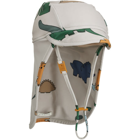 LIEWOOD Dinosaurs / Mist Cecilia Swim Hat