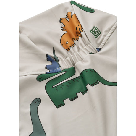 LIEWOOD Dinosaurs / Mist Cecilia Swim Hat
