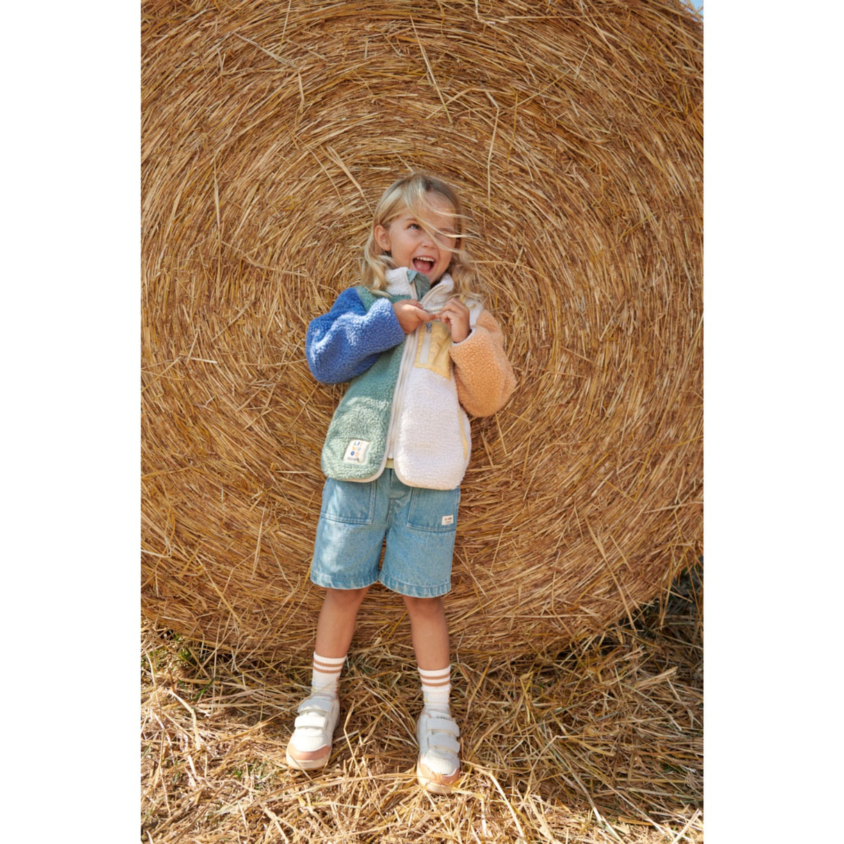 LIEWOOD Peppermint Multi Mix Nolan Pile Jacket