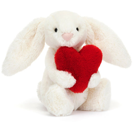 Jellycat Bashful Kanin With hjerte lille 18 cm