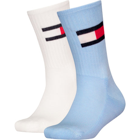 Tommy Hilfiger Blue Kids Socks 2-Pack Flag