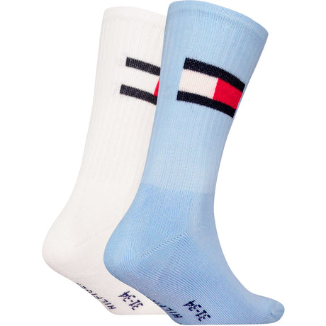 Tommy Hilfiger Blue Kids Socks 2-Pack Flag