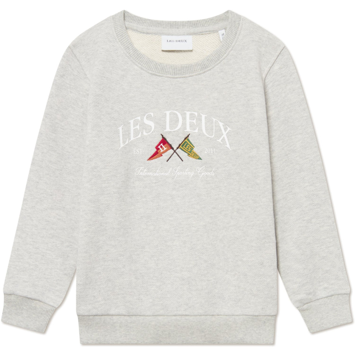 Les Deux Kids Snow Melange Ivy League Sweatshirt