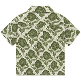Les Deux Kids Vintage Green/Ivory Lesley Flower Tile AOP Shirt