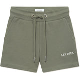 Les Deux Kids Lichen Green Dexter Sweatshorts