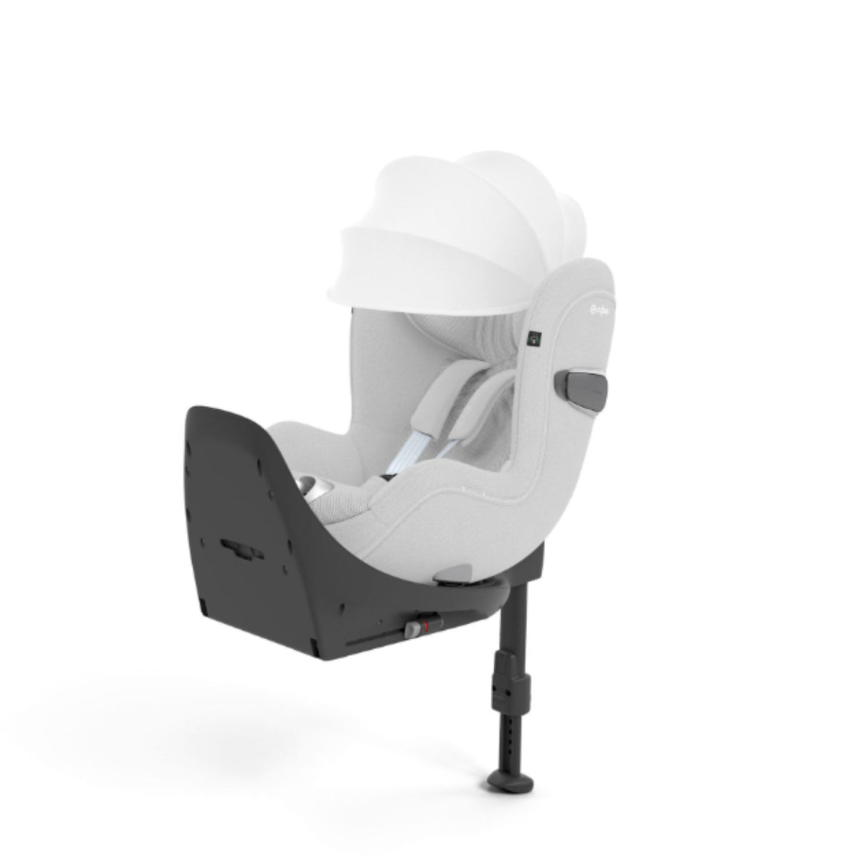 Cybex SIRONA T I-SIZE PLUS Platinum White Light Grey