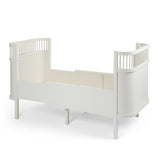 Sebra White Bed Baby & Junior