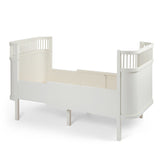 Sebra White Bed Baby & Junior