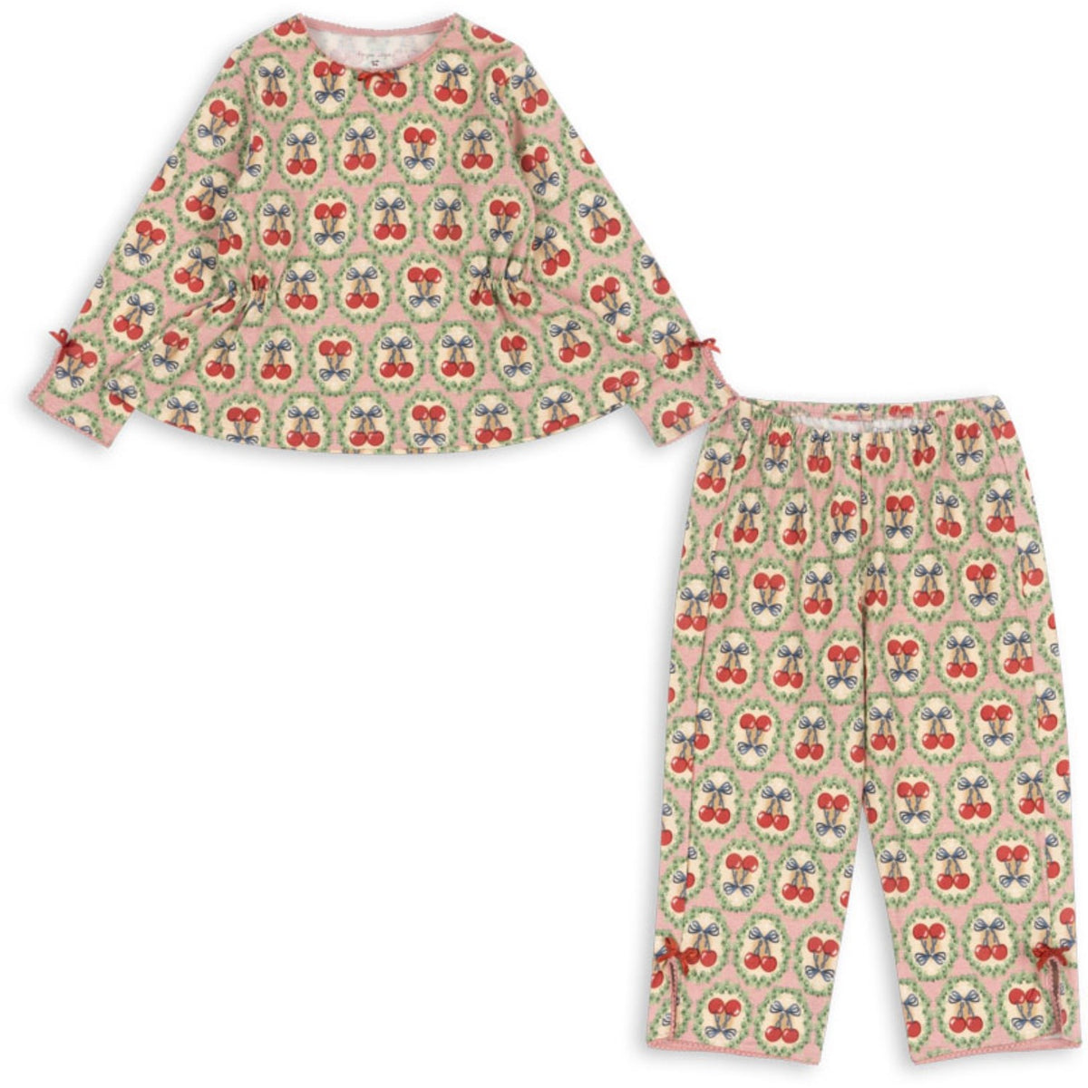 Buy Konges Sløjd Cherry Bow Drey Set Gots | Luksusbaby