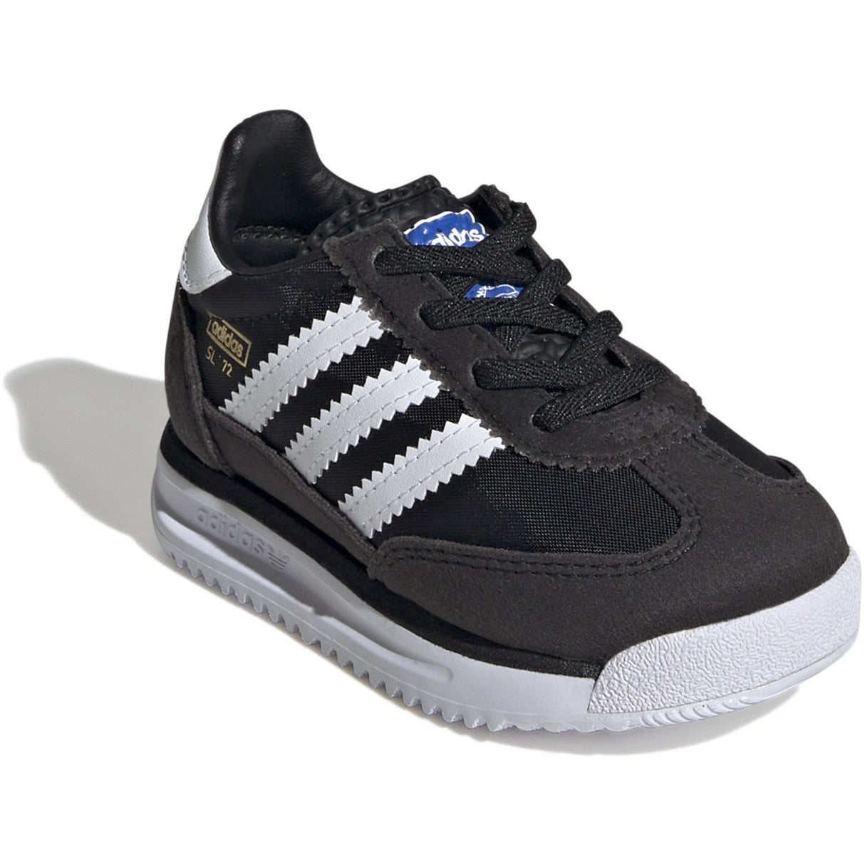 adidas Originals Core Black Ftwr White Blue Sl 72 Rs El In Sneakers