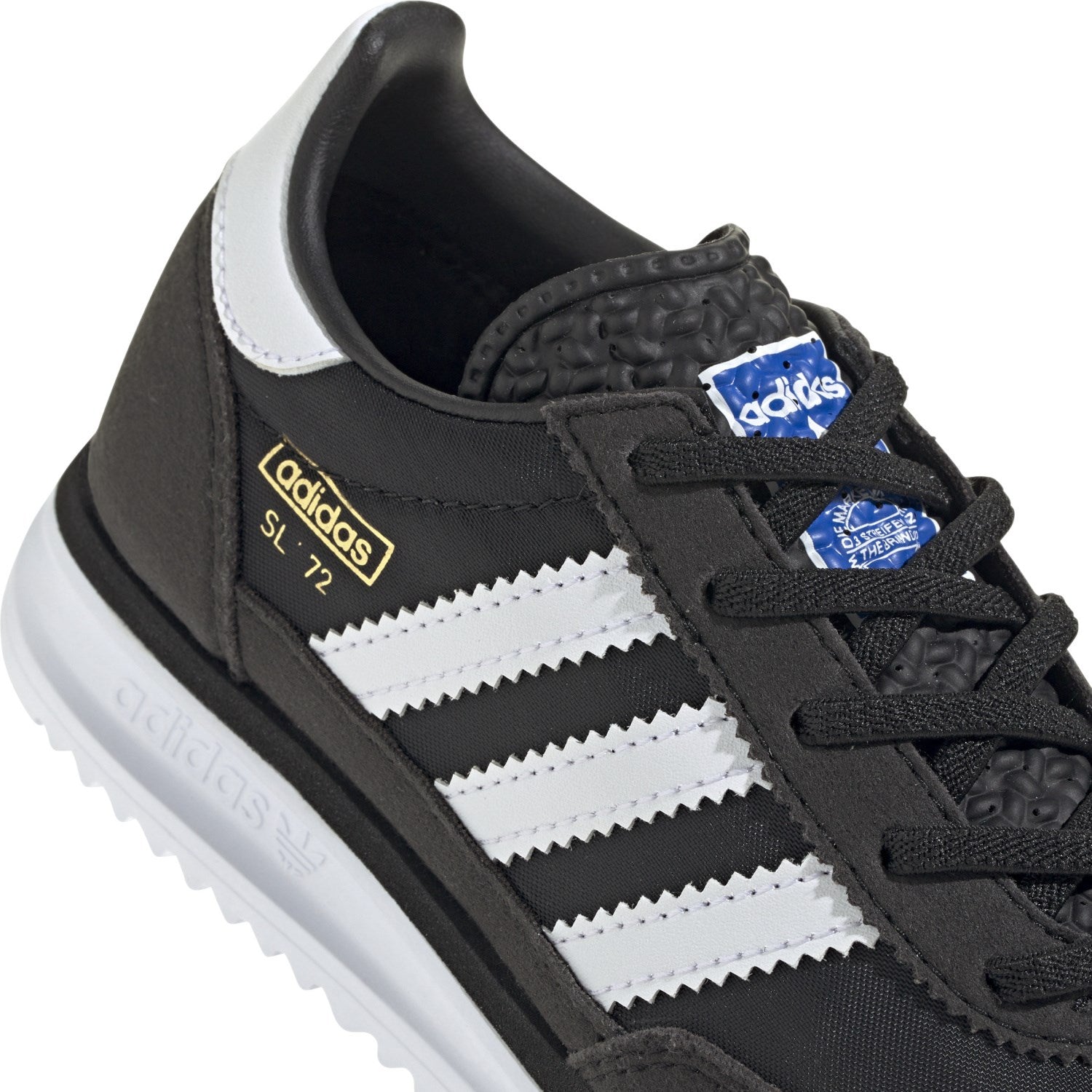 Buy adidas Originals Core Black Ftwr White Blue Sl 72 Rs El