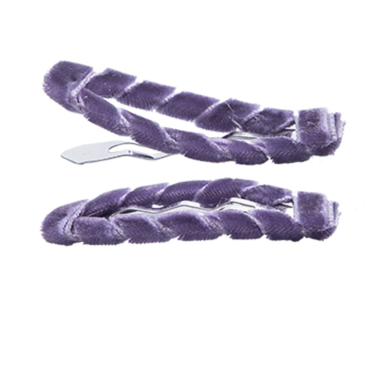 Bow's by Stær Snap Hair Clips - Velvet Amethyst/Lilla (2 pak)