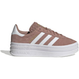 adidas Originals Warm Clay/Ftwr White/Gold Met. Gazelle Bold J Sneakers