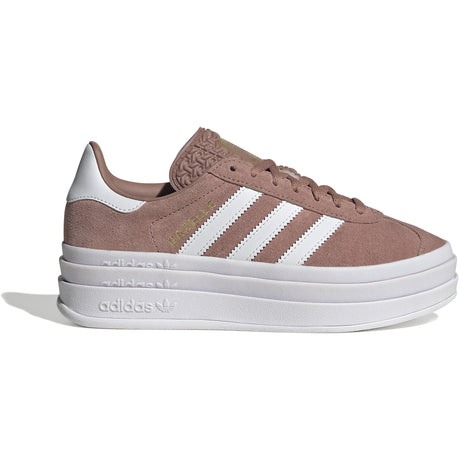 adidas Originals Warm Clay/Ftwr White/Gold Met. Gazelle Bold J Sneakers