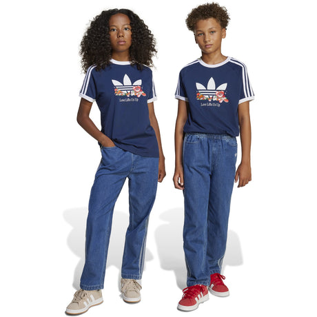 adidas Originals Medium Blue Denim Pants