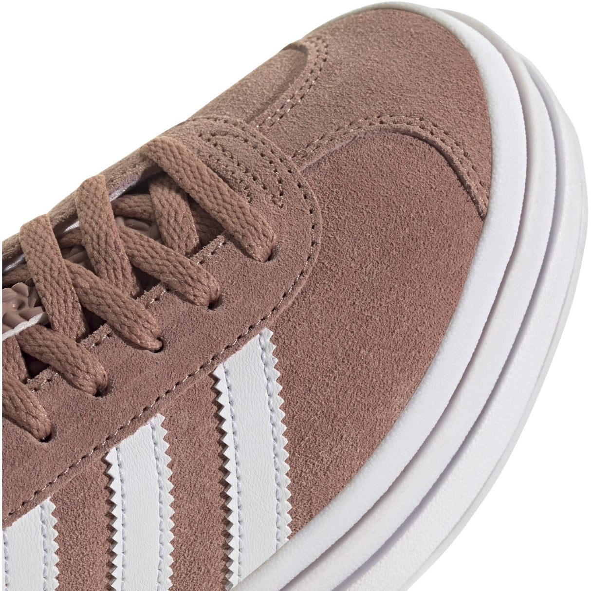 adidas Originals Warm Clay/Ftwr White/Gold Met. Gazelle Bold J Sneakers