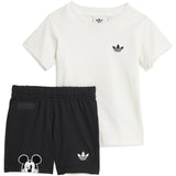 adidas Originals White/Black I Dy Mm Shorts Set