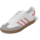 adidas Originals Ftwr White/Semi Pink Spark/Gum 3 Samba Og J Sneakers