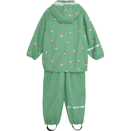 CeLaVi Green Spruce Rainwear Set - AOP