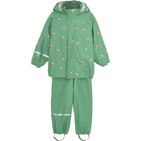 CeLaVi Green Spruce Rainwear Set - AOP