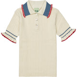 FUB ecru Frill Polo