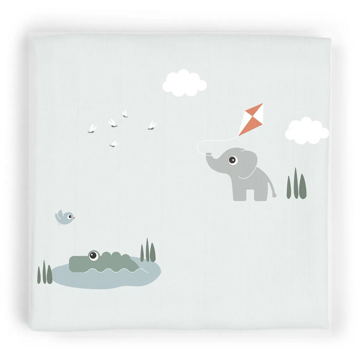 DonebyDeer Blue Baby Swaddling Playground